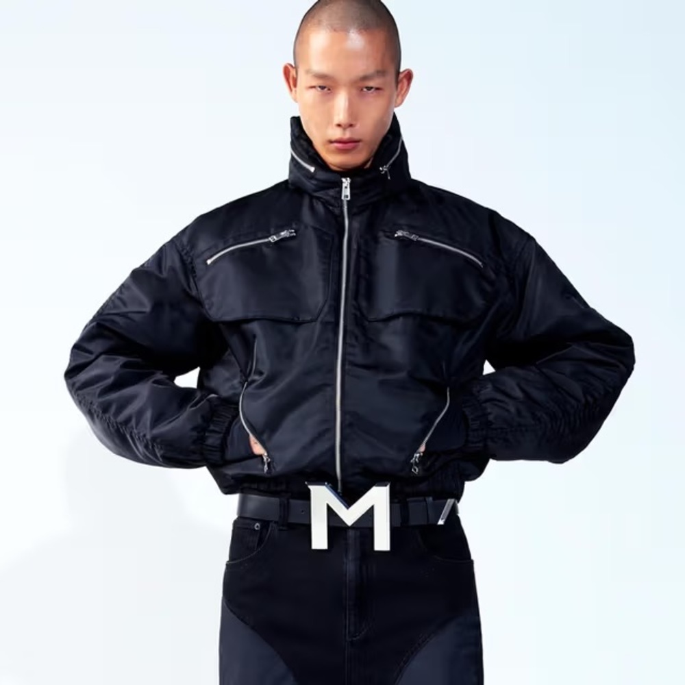 Mugler X HM bomber jacket NEW WITH TAGS